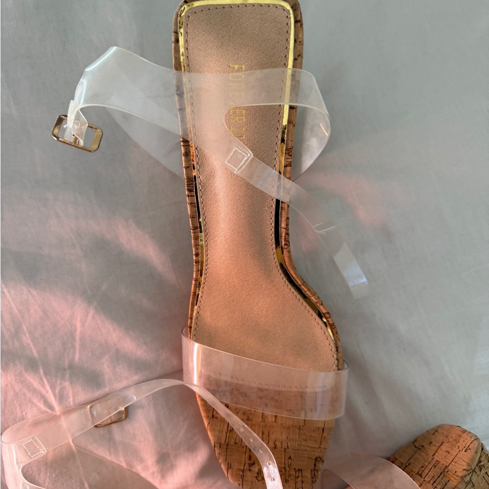 Fashion Nova Pearl-Studded Sandals - Beige - Picture 4 of 12